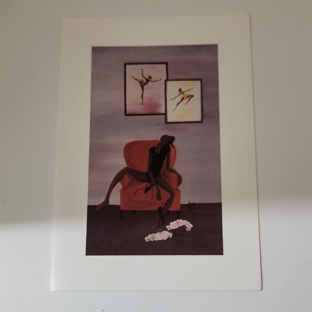 Annie Lee Dancer's Dream Reproduced Greeting Card